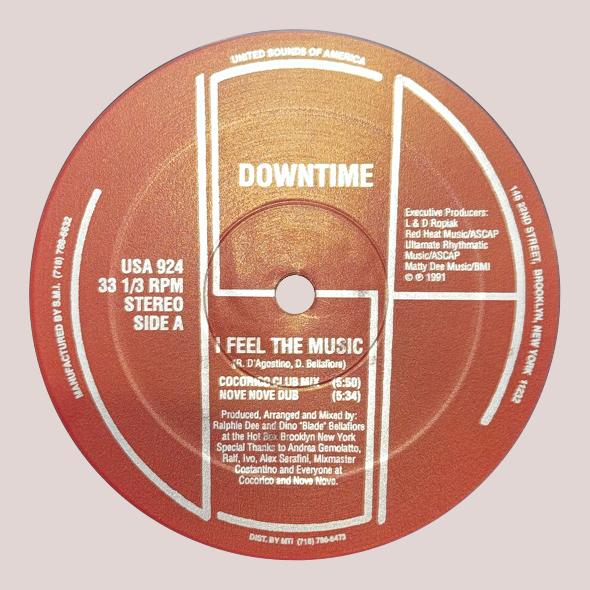 Downtime – I Feel The Music [USED]