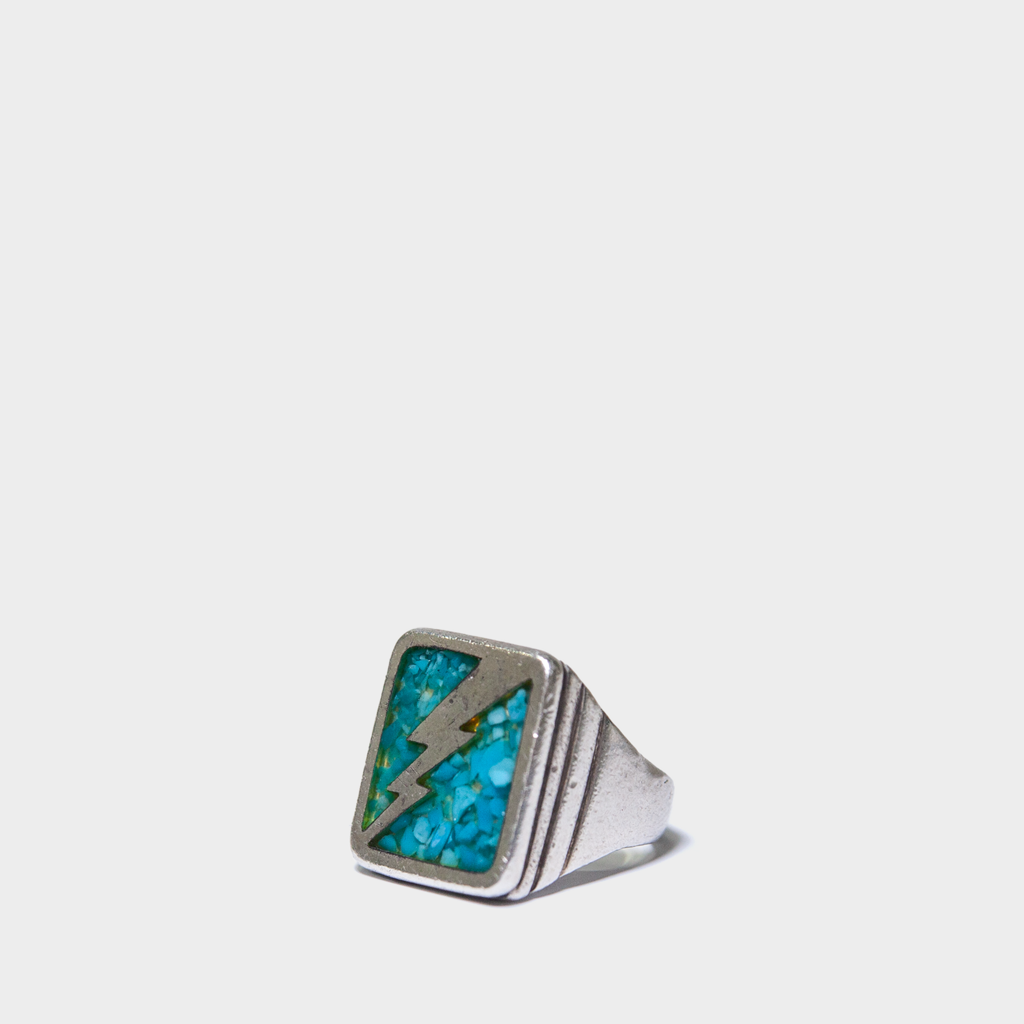 TADY & KING THUNDER WITH TURQUOISE RING [USED]