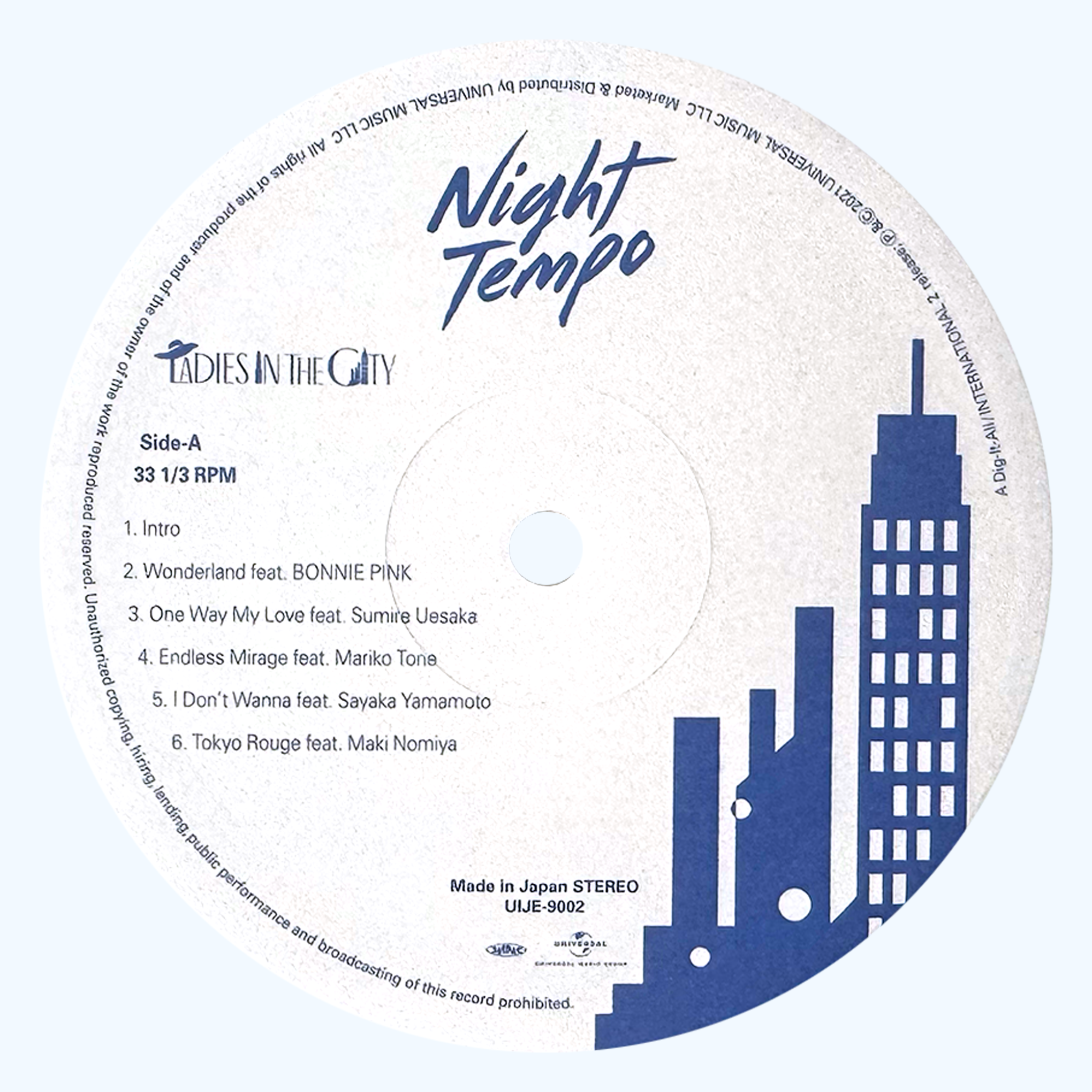 Night Tempo – Ladies In The City [NEW]