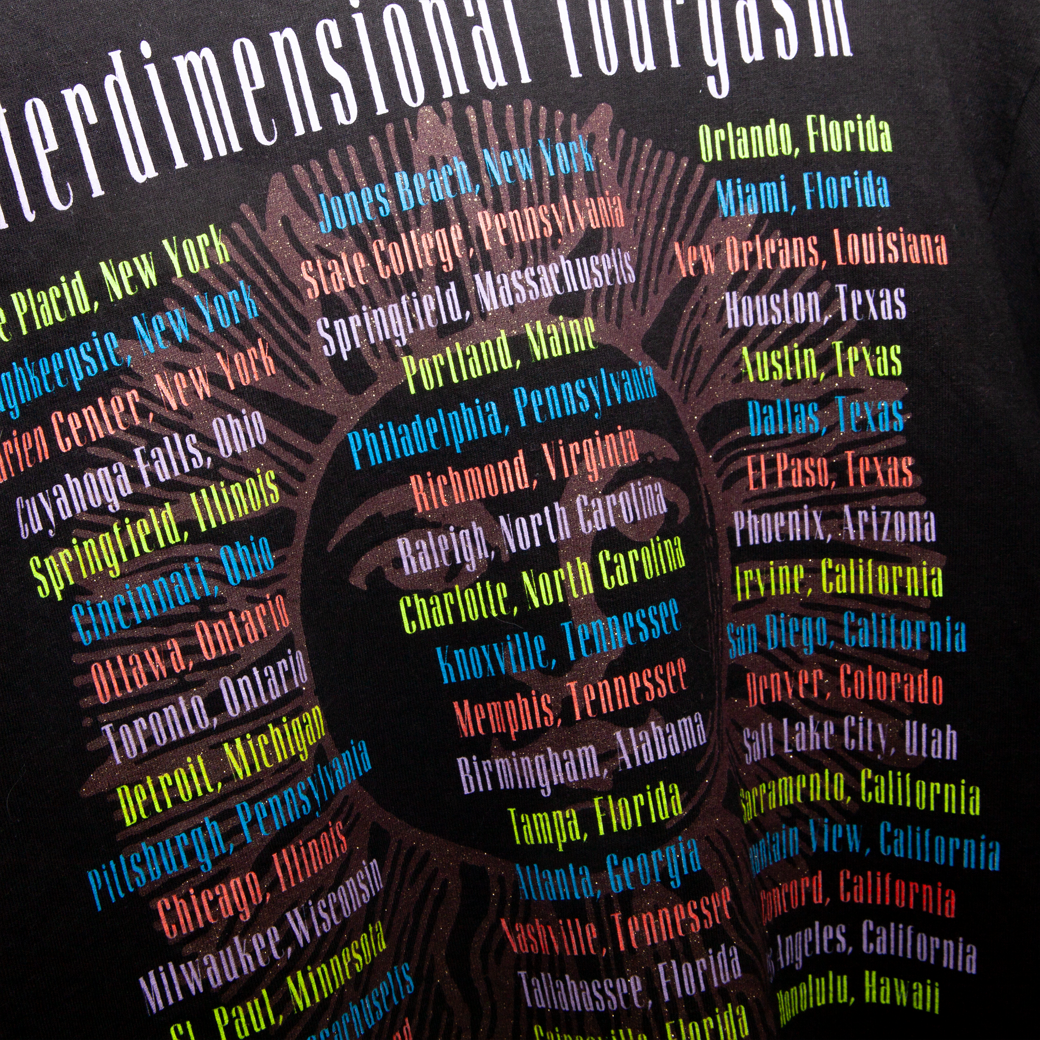 1992 The B-52's Interdemensional Tourgasm Tour Band T Shirt [USED]